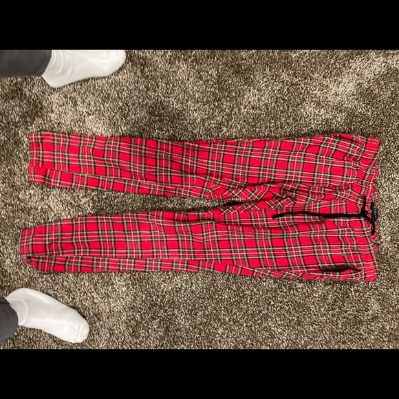 Plaid pants size M - Picture 3 of 3